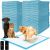 Set de 100 Empapadores Desechables Absorbentes de 60x90 cm y 30 Bolsas para Excrementos de Mascotas - imagen 2