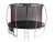 Cama Elástica LEAN Sport Max 16ft Negro-Rosa con Red de Seguridad y Capacidad de 150 kg - imagen 2