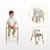 Silla alta multifuncional TRIPLO, trona, hamaca y silla 3 en 1, ideal para bebés y niños pequeños.