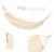 Hamaca Colgante color Crema 80 x 200 cm