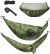 Hamaca con mosquitera Ultraligera 260 x 140 cm Santiago Army - imagen 2