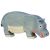 Figura de madera Hipopótamo Pastando Holztiger - imagen 2