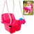 Columpio Cubo Rosa para Niños 5237