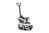 Correpasillos Mercedes 3 en 1 Lean Toys blanco con licencia oficial, vista frontal