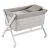 Minicuna Tijera Madera Abete Beige/bco 55x87x74 Cm - Cambrass