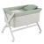 Minicuna Tijera Madera Ardi Verde/blanco 55x87x74 Cm - Cambrass