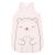 Saco de dormir de invierno Kikkaboo Bear with me Rosa 6-18m