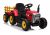 Tractor Eléctrico XMX611 Rojo Lean cars para Niños