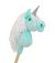 Unicornio de Madera con Cuerno Plateado - My Sweet Baby