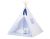 Tipi Infantil My Sweet Baby con Alfombra y Cojines - Estrellas Negras