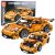 Coche de Carreras GT de Bloques Naranja 1:14 - 1268 Piezas
