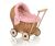 Cochecito de Muñecas Mimbre con Ropa de Cama My Sweet Baby