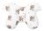 Almohada mariposa infantil Sensillo, vista frontal en forma de U