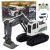 Excavadora RC Crawler Control Remoto con Luces y Sonidos 1:24