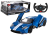 Modelo de Coche RC Ford GT 1:14 con Puertas Abiertas Azul