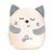 Chicco Toys Putty Cat - Peluche suave para bebé