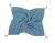 Manta Muselina Pastel Azul My Sweet Baby - Con Borlas