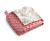 Manta Ligeramente Minky Sensillo 75x100 Palms Retro Pink