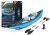 Kayak Inflable Doble Bestway en uso en el lago