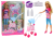 Muñeca Anlily con perro en carrito y accesorios