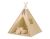 Tipi para niños My Sweet Baby con alfombra y cojines - Beige