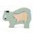 Rompecabezas de Madera Mr. Oso Polar Trixie para Bebés