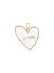 Llamador de Ángeles Proudmama Charm Nola Je t’aime heart