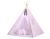 Tipi para niños My Sweet Baby con alfombra y plumas decorativas