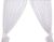 Cortinas para habitación de bebé My Sweet Baby - Corazones colgantes