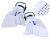 Manta de Cochecito Doble Cara My Sweet Baby - Puntos Negros en Blanco