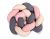 Protector de Cuna Trenzado My Sweet Baby - Beige y Rosa Pastel