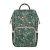 Bolsa de mamá Kikkaboo Siena Luxe Secret Garden Verde Intenso
