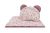 Set para Carrito Bebé Velvet Bloom Rosa – Edredón y Almohada Reversibles