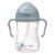 Botella B.box Ocean con popote y ergonomía, ideal para niños.