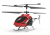 Helicóptero RC S39H SYMA Rojo con diseño atractivo y funcional.