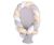 Nido trenzado 2 en 1 My Sweet Baby - Blanco, gris y beige
