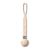 Portachupetes de silicona beige Babyono - Práctico y seguro