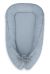 Cocoon Doble Cara Premium para Bebés My Sweet Baby - Pastel Azul