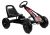 Go Kart infantil A-15 Lean Cars negro a pedales, vista frontal