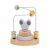 Laberinto de cuentas de madera Mrs. Mouse Trixie para bebés