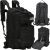 Mochila táctica XL negra Trizand para bebés y niños