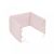 Protector 60 (cuna 60) 180x40x3 Cm Liso E Rosa Empolvado - Cambrass