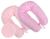Almohada de Embarazo Doble Cara My Sweet Baby - Estrellas Rosa