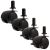 Ruedas para Cuna My Sweet Baby - Set de 4 Piezas Negras
