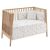 Jgo 2 Pcs.colcha I-v. Cuna 60 Globe Crudo 60x120x3 Cm - Cambrass