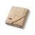 1671/02 COTTON BLANKET WITH FLANNEL UNDERLAY LIGHT BEIGE