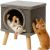 Rascador para Gatos con Cama Purlov - Casa de Sisal
