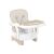 Asiento elevador Chewy Beige Kikkaboo para bebés