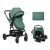 Carrito de bebé 3en1 Kikkaboo Amaia Menta 2024