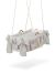 Cesta Colgante para Bebé My Sweet Baby - Mini Rosettes Grey